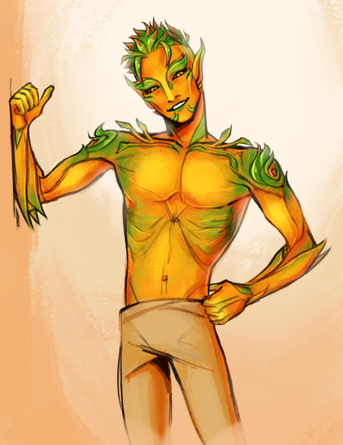 Sawyl, @el-is-away's The Orange Boi