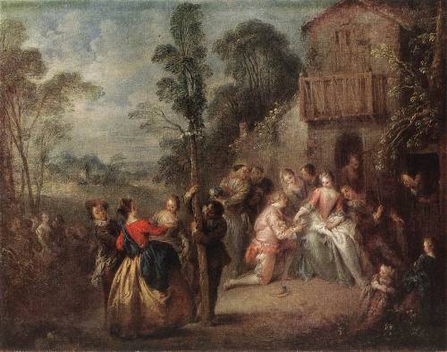 The May tree by Jean-Baptiste Pater, 1st half of 18th c.