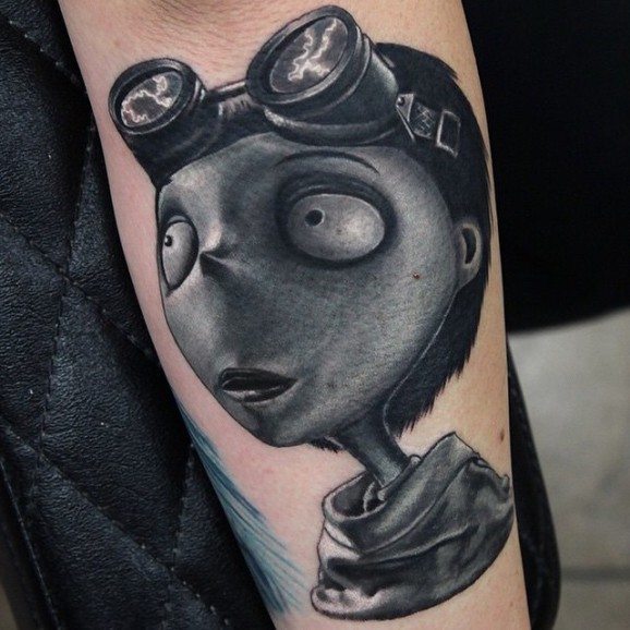 skindeeptales:  Tim Burton tattoos by Sam Fiorino - Tim Childs - Jasen Workman -