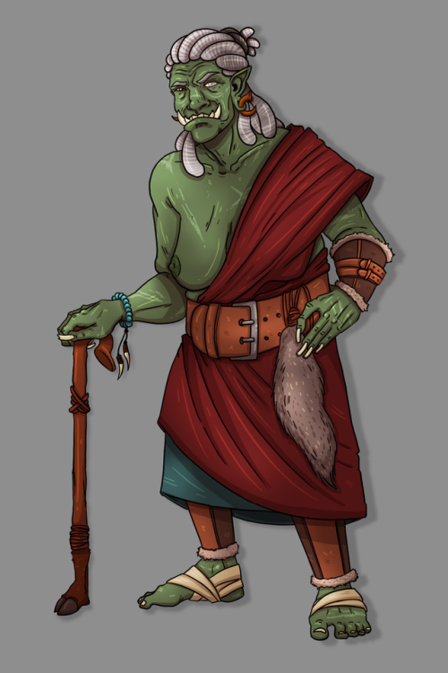 Sarraj needed an update to better reflect her grump factor. 