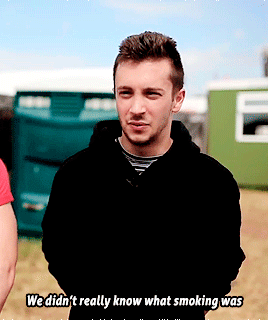 movingflames-blog:Tell us your best camping story?Tyler: One time I was camping with some friends, l
