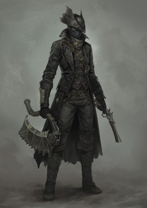 thecollectibles: Bloodborne board game – official art by Adrián Prado