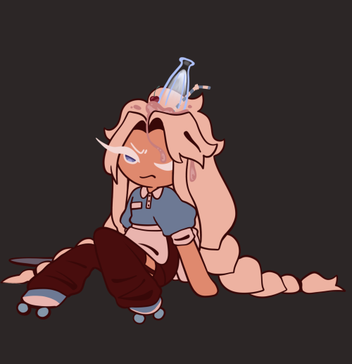Im In An Art Slump Rn So Heres A Silly Costume Idea I Made Of Server Madeleine Who Absolutely Horrible