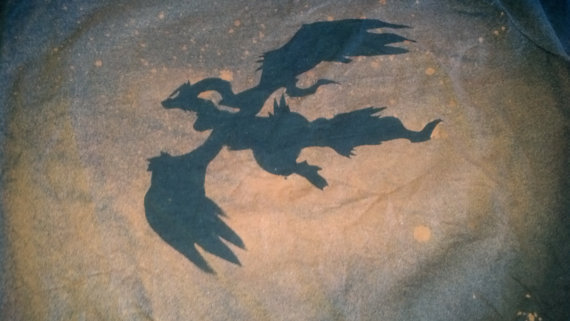 stepchildofthesun:  Custom Pokemon Bleached Shirt by AnxietyAntoinette on Etsy 