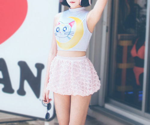 hatake:  top + skirt // perfect world // discount code: lovely7 