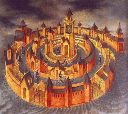 artist-varo:Trasitoen Espiral, Remedios Varo