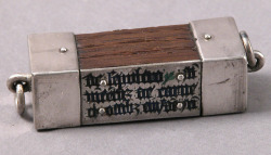 the-met-art:  Portable Reliquary of Saint Vincent, The CloistersMedium: Translucent enamels on silver, woodGift of Dr. Louis R. Slattery, 1984 Metropolitan Museum of Art, New York, NY http://www.metmuseum.org/art/collection/search/466115 