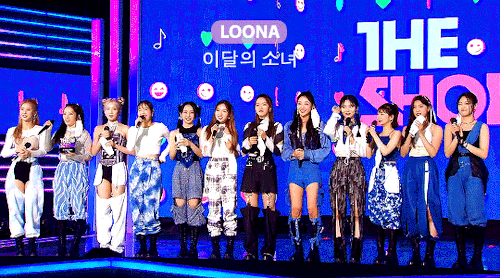 yvesha: (210706) Congratulations Loona on your 1st music show win as a full group!#PTT1stWin #LOONA2