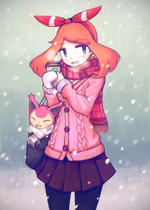 makaroll410:Winter WalkIt’s starting to get really cold so here’s hopefully a fitting Winter drawing
