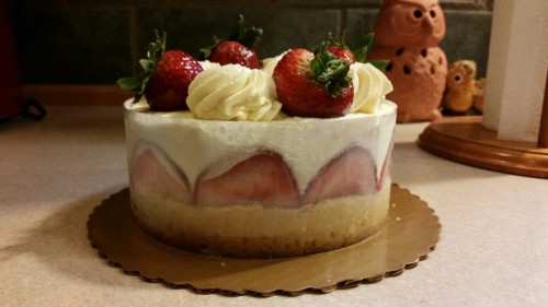 Obligatory photos of my birthday cake!Strawberry shortcake As far as 21st birthdays go I have had a 