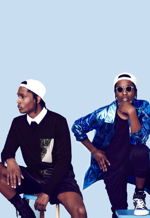 mvchines:  A$AP Rocky for Mr. Porter 