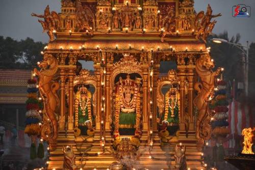 Murugan Ther (chariot) at Nallur Kandaswamy Temple, Sri Lanka