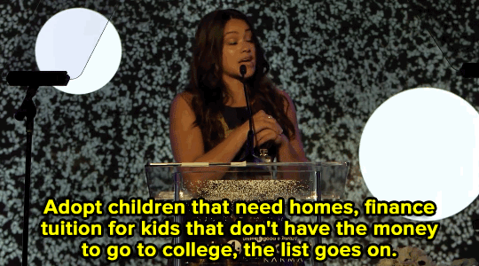 micdotcom:  Watch: Gina Rodriguez breaks down in tears accepting Variety’s young humanitarian award.  