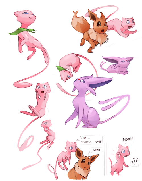 alparial:Thank you so much @avalypuff for giving me the amazing idea to play as Mew in PMD ♥&