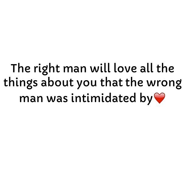 #goodmorning #DontSettle #theRightManWillLoveAllOfYou #notJustPartsOfYou #smile #beHappy