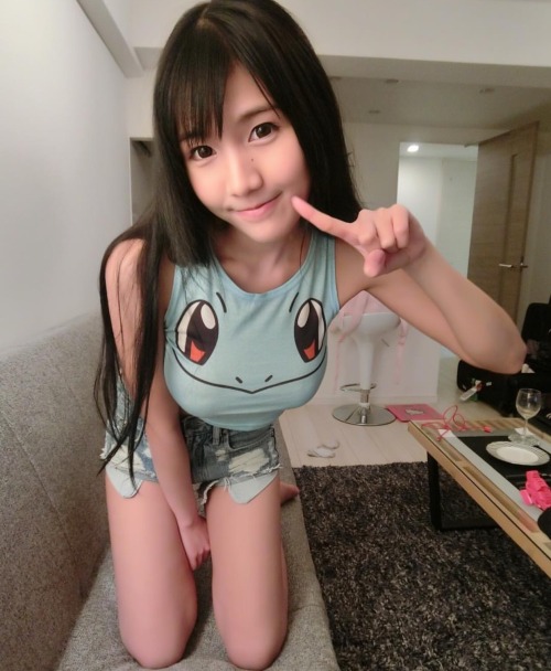 Porn fionappk:  Cute Alice 🐥 Pokemon shirt photos