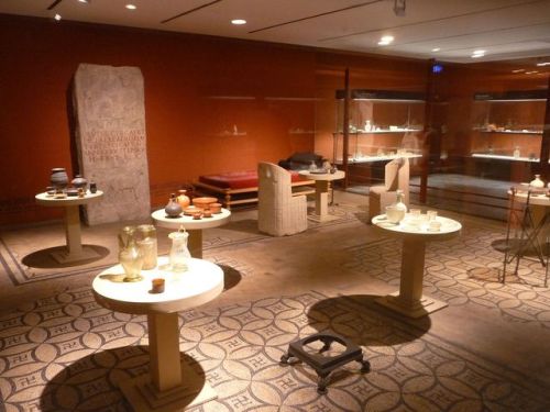 Romano Germanic Museum, CologneA reconstructed dining room of a Roman villa. During the centuries th