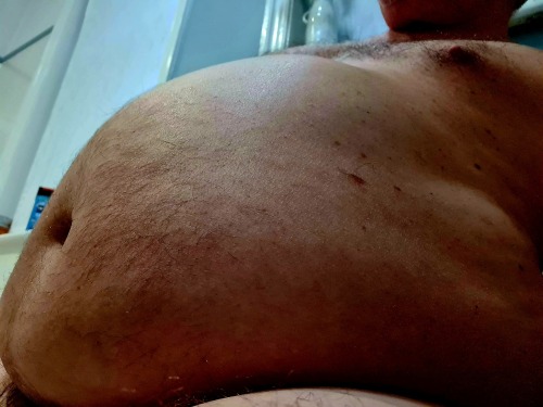Overhanging Fat Gut ...and I Tag Against The Haters Lol