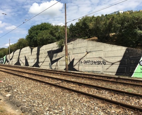 #ing #graffitibrno #roller #8line #news #tramline #tramway #graffiti #czechgraffiti #graff #brno #cr