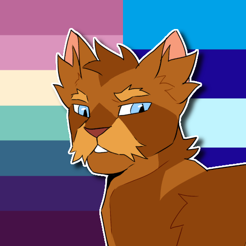 Cat Composer — Warriors Pride Icons Batch #1 Lesbian Mothwing •