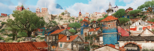 niceguar: Witcher 3: Wild Hunt. Lower Town. Beauclair. Toussaint.Please, check here if you want more