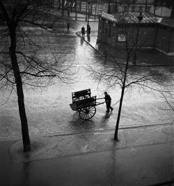 Luzfosca:  Émile Savitry Coalman, Saint-Jacques Boulevard, Paris, 1940S From Émile