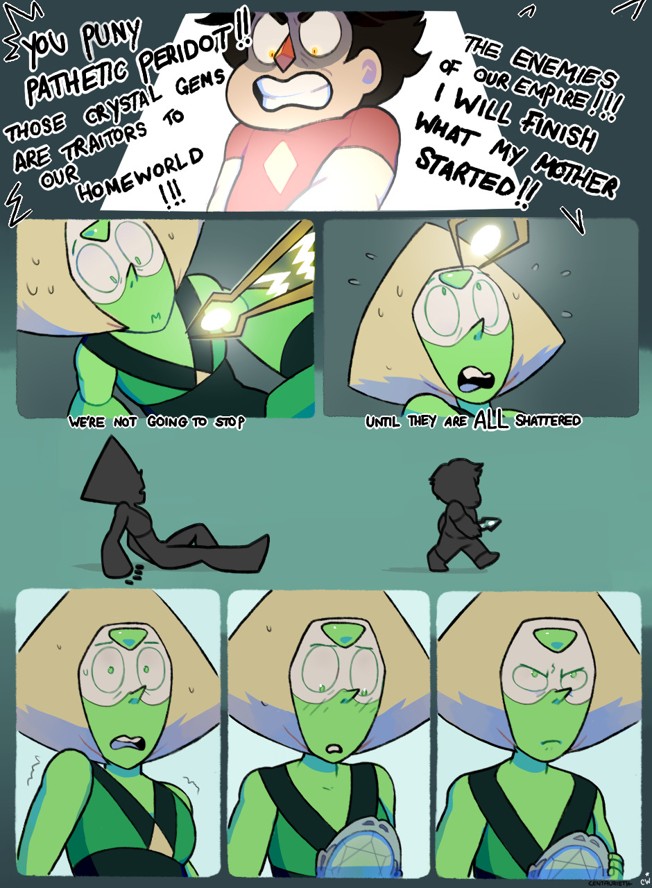 crystalwitches:  your mother was a clodfollowing the last ‘jasper is steven’s