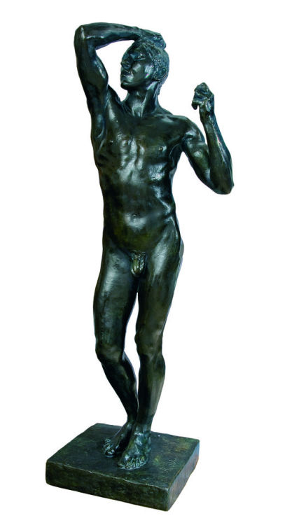 La Edad de Bronce por Rodin, 1875-77.