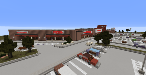 As promised, here’s some more screens of my latest projects - the Northdale Square plaza, and the ad