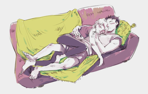 kuerbis17: Thank you Anon, for requesting such a peaceful image = Kurofai sleeping on couch. This OT