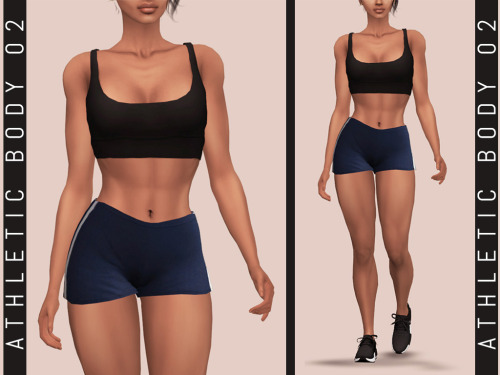 Athletic Body Preset 02• 1 preset• Teen to ElderT.O.UDo not re-uploadDo not claim as your ownDownloa