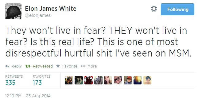 iwriteaboutfeminism:  Racists supporting Wilson cause further trauma.  