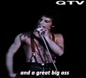 fox-fyass:  freddie-mercurious:  Freddie Mercury introducing Fat Bottomed Girls in Paris, 1979.  YAS FREDDIE!