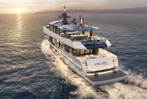 Arcadia 115, Arcadia Yachts & Hot Lab