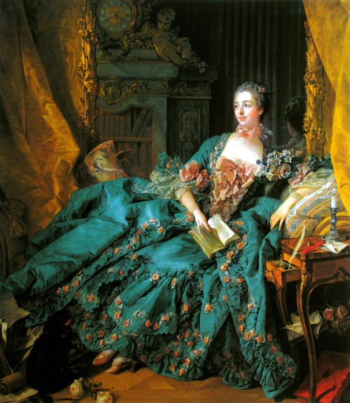 Portrait of Madame de Pompadour, François Boucher, 1756