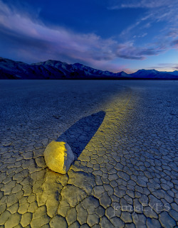 Racetrack Playa at dusk with a little help from a headlamp-jerrysEYES