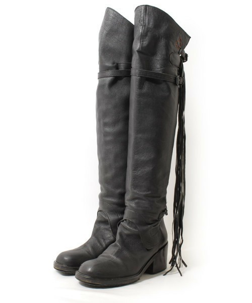 humalien:OVER-THE-KNEE BOOTS WITH TASSEL FROM A.F. VANDEVORST