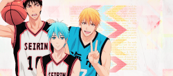 sexuoh:   Miracles Week || Day 7: Free Throw   Free Day: OT3 (Kagami - Kuroko - Kise)  