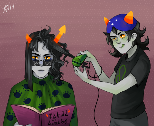 inklesspen:s-opal:breaking news: equius’s secret revealed!!(redrawing of a really old thing)an