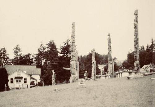 Totem Poles, Alert Bay, British Columbia, 2003.