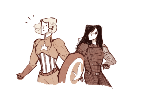 gingerhaze: I got you some Buff Girl Cap and Bucky ok