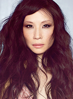 krungy:Lucy Liu photographed by Emma Tempest, 2011.