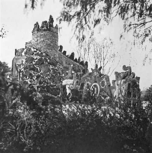 unavidamoderna:Vista de la casa desde la terraza, Casa Juan O'Gorman, av. San Jerónimo 162, J