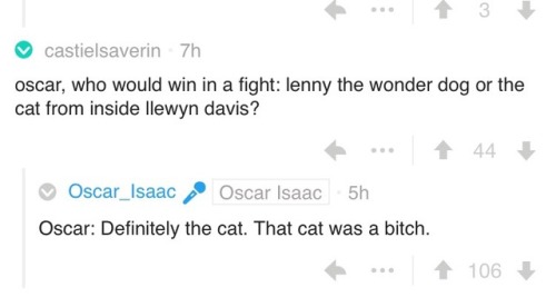 pleasecallmesurely:Some highlights from the 4/19 Oscar Isaac and Christian Bale AMA