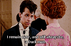  Favourite character : Duckie Dale (Pretty in Pink)  