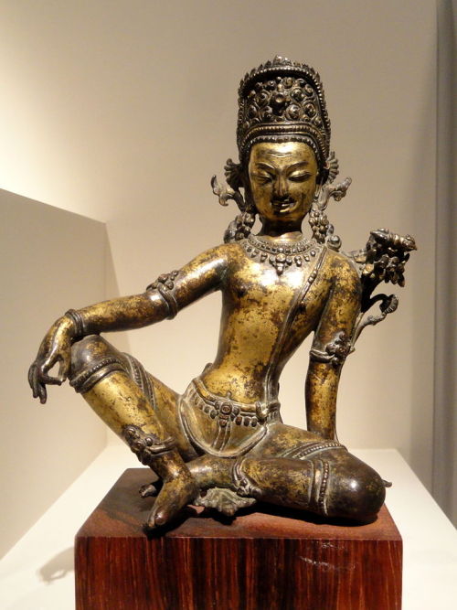 Statue of a goddess from Indra, Nepal, 15th century AD