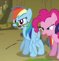 kitsclop:   awdreen:  Pinkiedash aka the cutest couple ever  best hors couple is win   owo