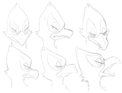 Some Falco face expression practices, in