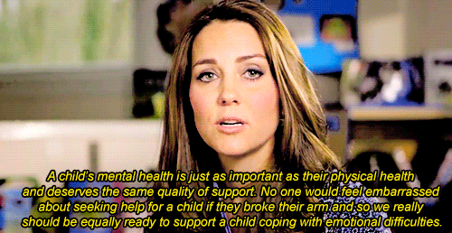 georgeslays:  The Duchess of Cambridge releases a message in support of UK’s first Children’s Mental Health Week