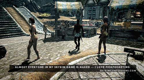 Naked Skyrim